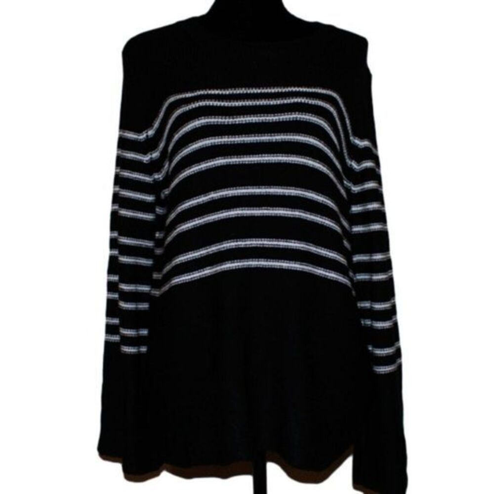 NWT Workshop Bell Sleeve Stripped Sweater size XL